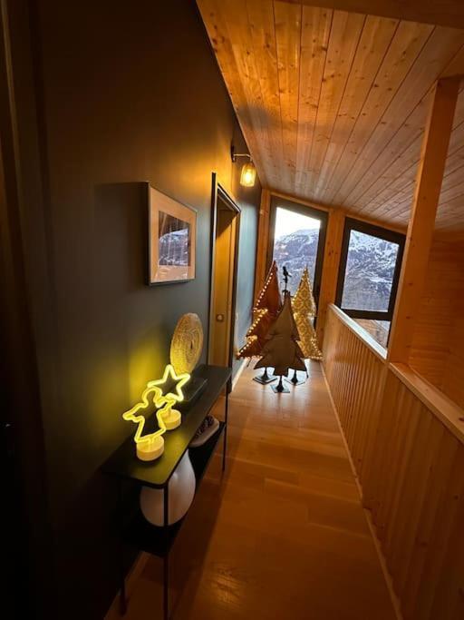Chalet D'Architecte Avec Vue Panoramique Allos Exteriör bild