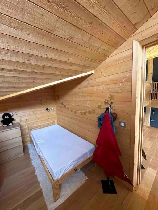 Chalet D'Architecte Avec Vue Panoramique Allos Exteriör bild