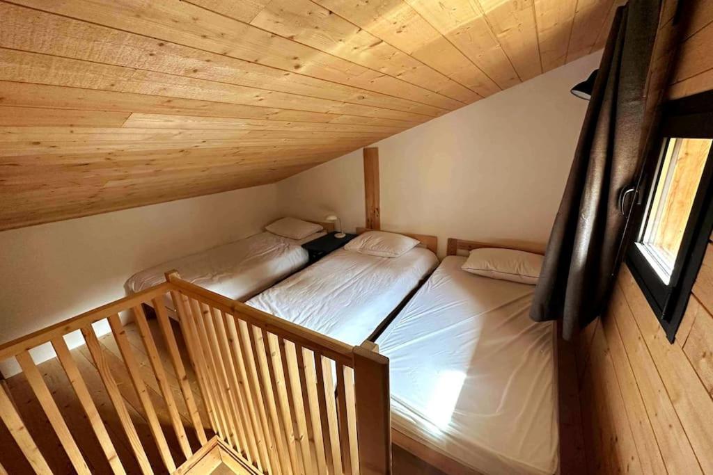 Chalet D'Architecte Avec Vue Panoramique Allos Exteriör bild